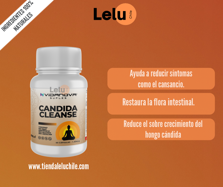 CÁPSULAS CANDIDA CLEANSE 1000MG