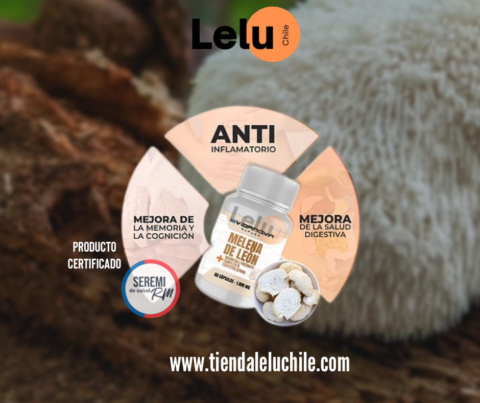 CÁPSULAS MELENA DE LEON FORTIFICADA 1000MG