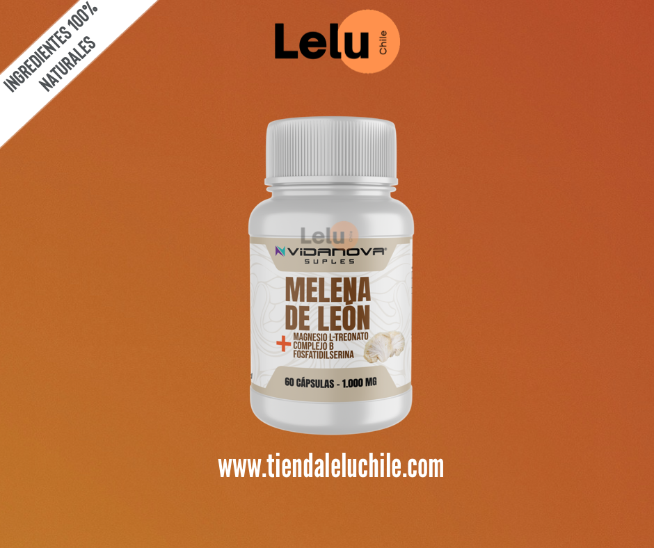 CÁPSULAS MELENA DE LEON FORTIFICADA 1000MG