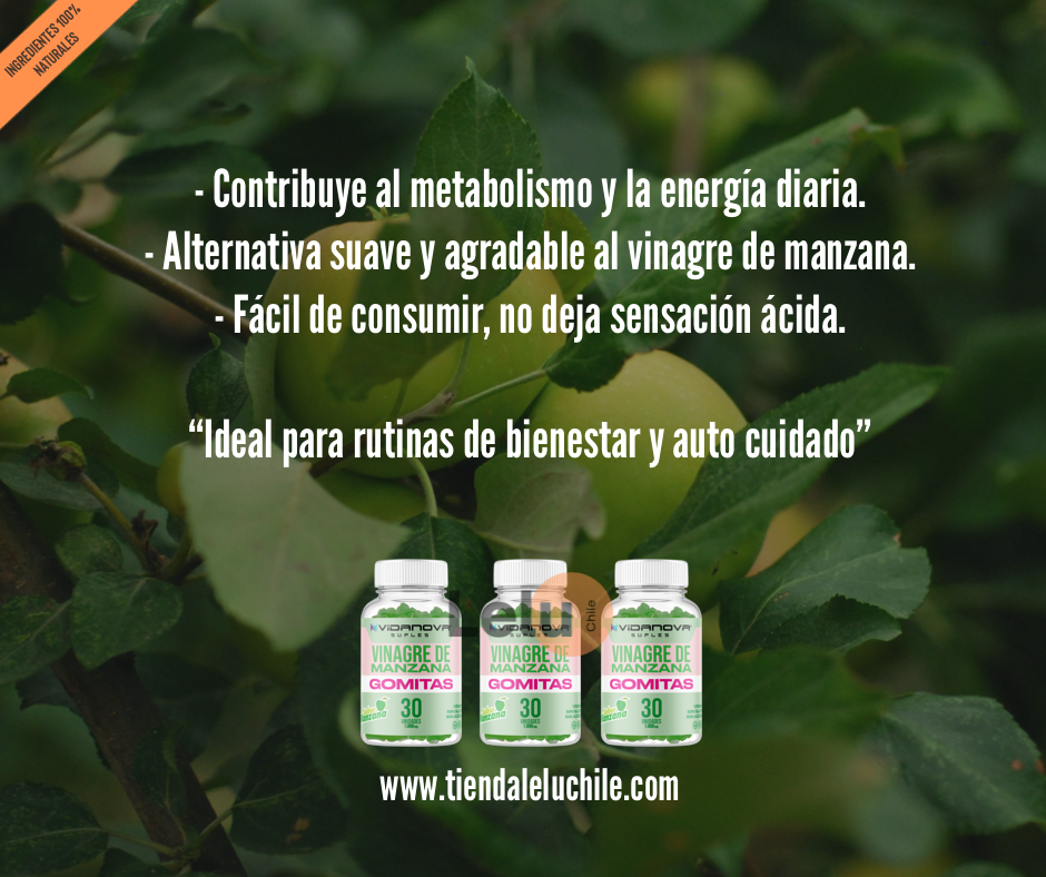 GOMITAS VINAGRE DE MANZANA 1000MG