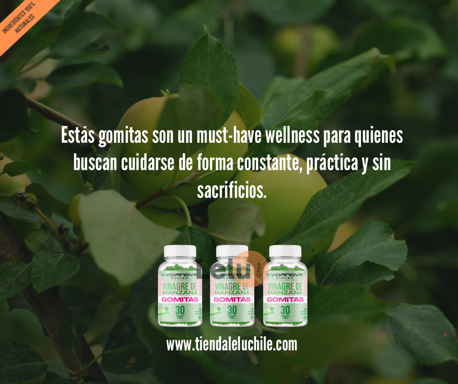 GOMITAS VINAGRE DE MANZANA 1000MG