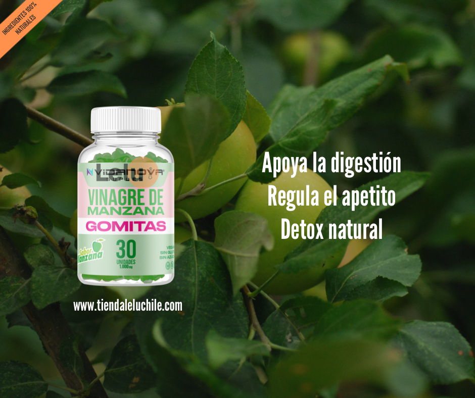 GOMITAS VINAGRE DE MANZANA 1000MG